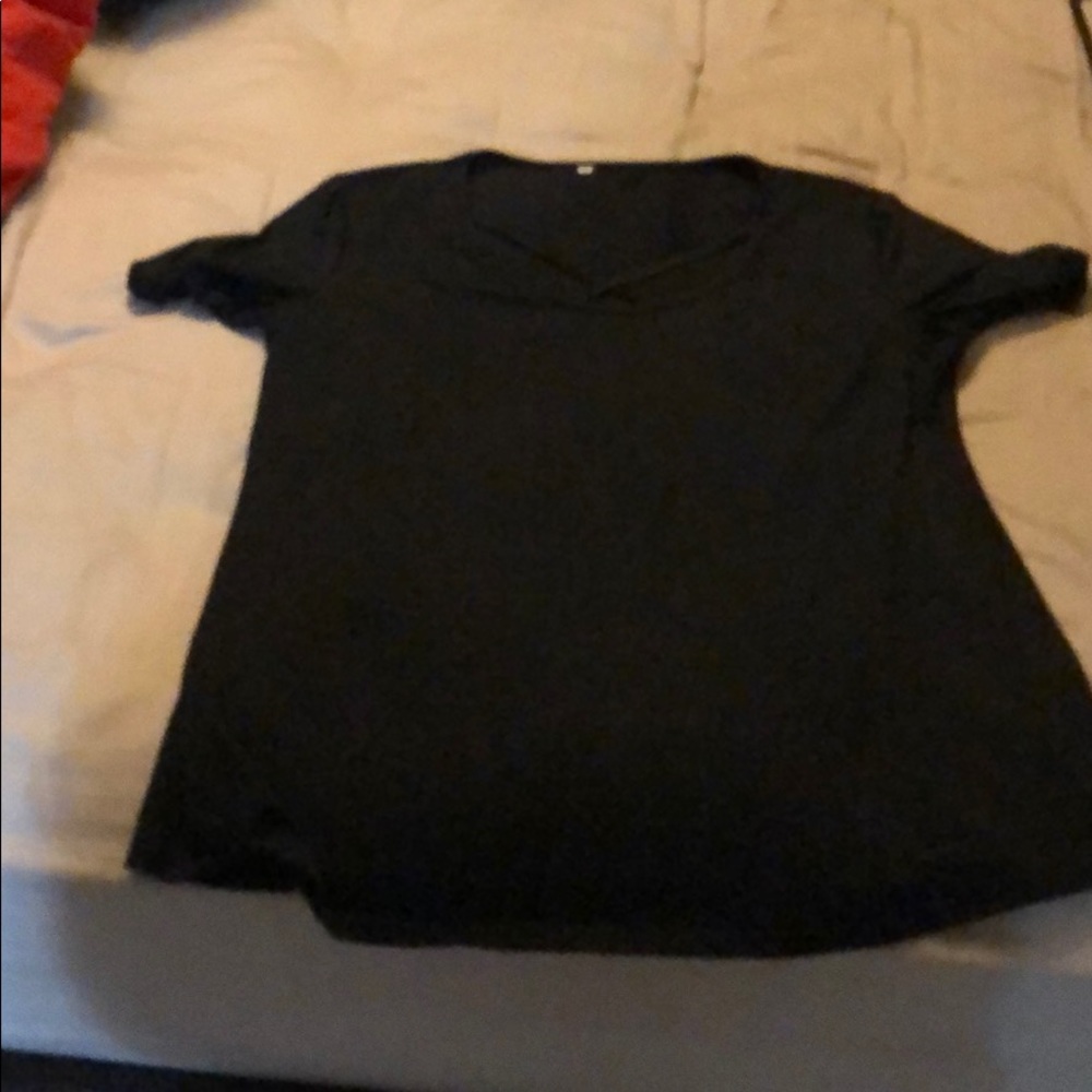 Black cross shirt
